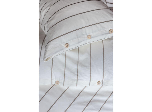 Borås Cotton Royan sengesett 140x200/50x70 Beige 