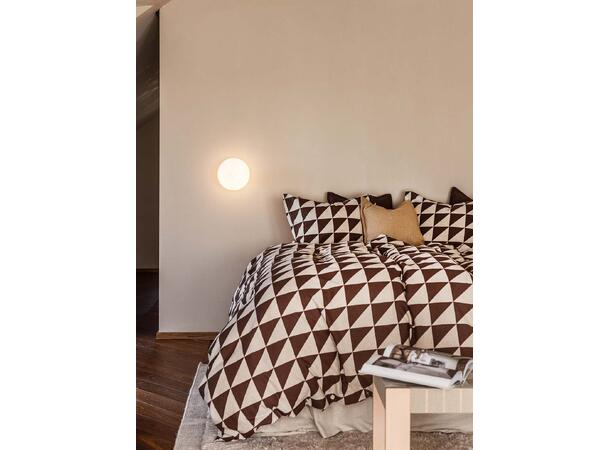 Gustav Ovland Ditta sengesett 140x200/50x70 Brun / Jord 