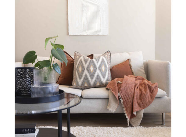 Rebell Leone putetrekk 50x50 Beige 