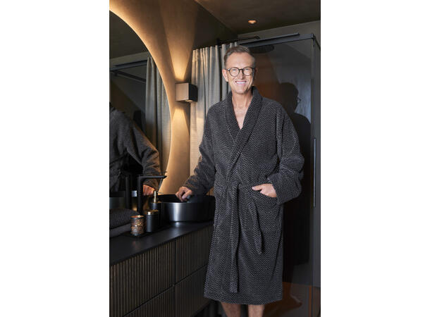 Halvor Bakke Verbier badekåpe S/M Sort / Black 