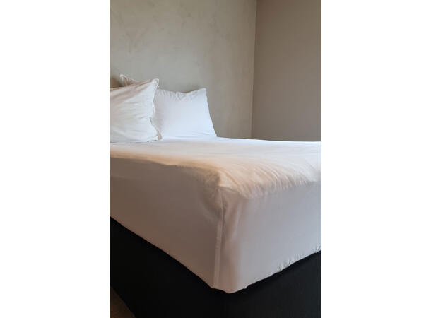 Borås Cotton Cloud boks laken 90x200 Hvit