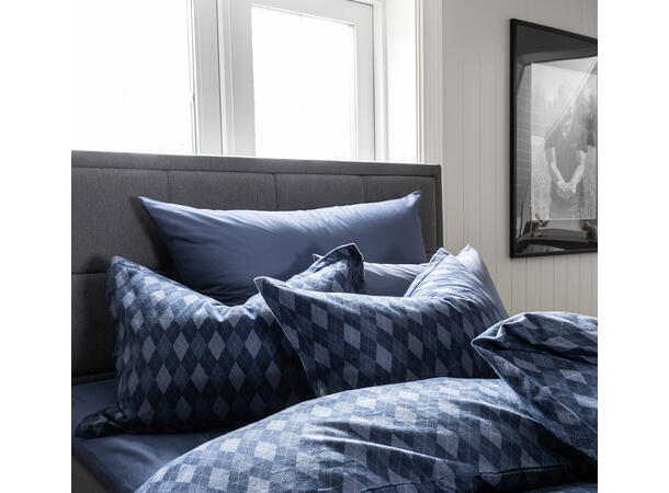 Borås Cotton Cloud putevar 70x100 Blå / Deep blue 