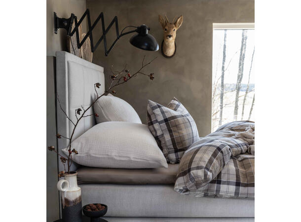 Borås Cotton Cloud konvoluttlaken 150x200 Sand 