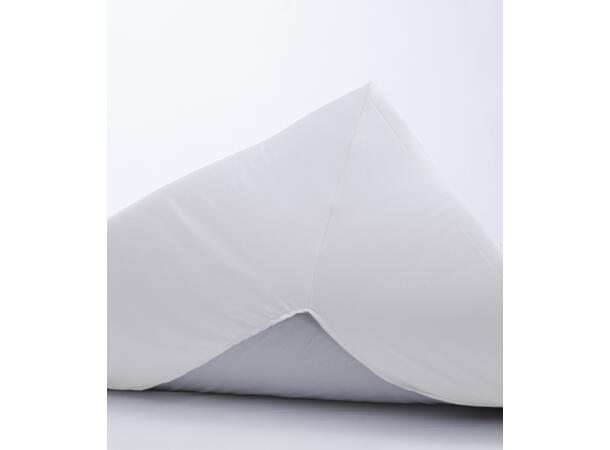 Borås Cotton Cloud konvoluttlaken 210x200 Hvit / Brilliant white 