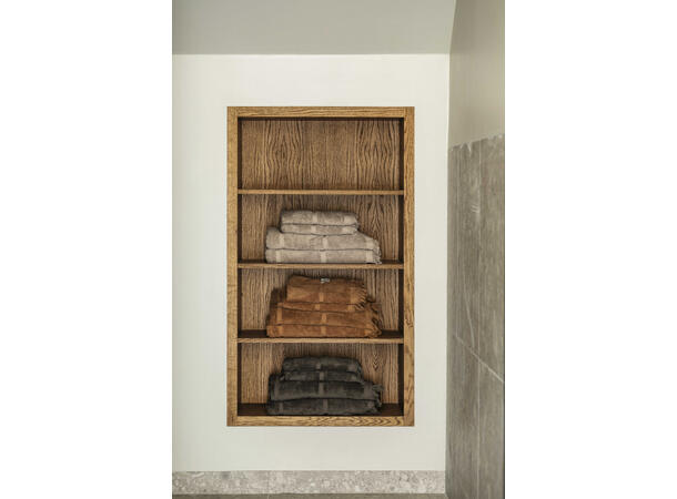 Gustav Ovland Figaro håndkle 50x70 Røkt eik 