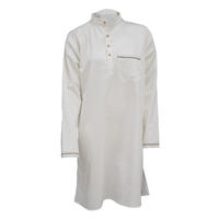 Halvor Bakke St. George nattskjorte L/XL Beige / Pure cashmere