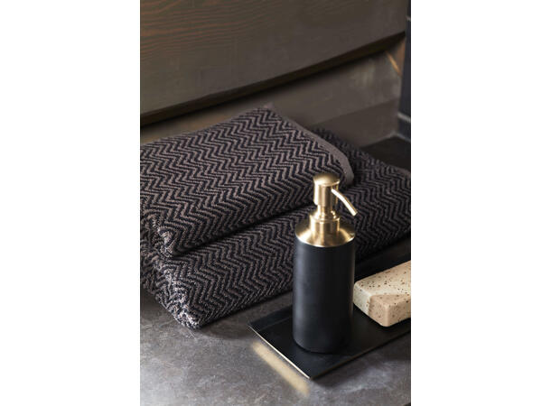 Halvor Bakke Verbier håndkle 50x70 Sort / Black 