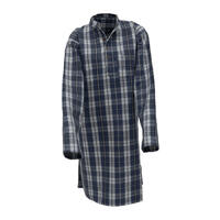 Halvor Bakke Saint-Maurice nattskjorte L/XL Blå / Vintage indigo