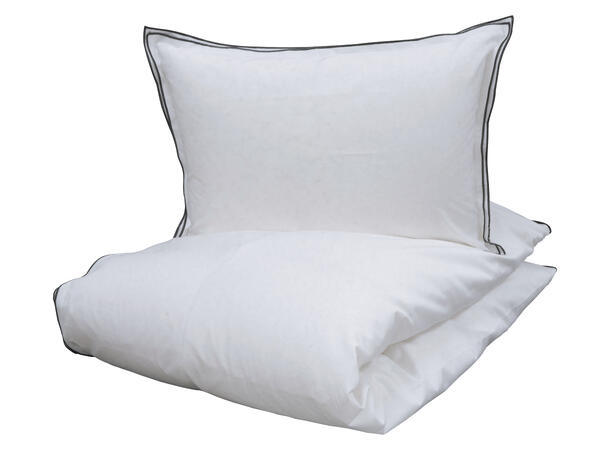 Borås Cotton Sky sengesett 140x220/50x70 Grå