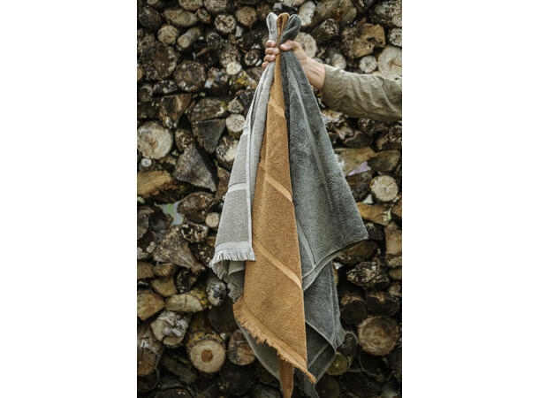 Gustav Ovland Figaro håndkle 50x70 Grønn / Salvie 