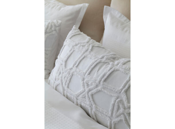 Halvor Bakke Napier putetrekk 45x80 Hvit / Brilliant white 