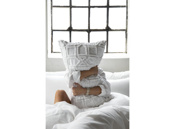 Halvor Bakke Napier putetrekk 45x80 Hvit / Brilliant white 