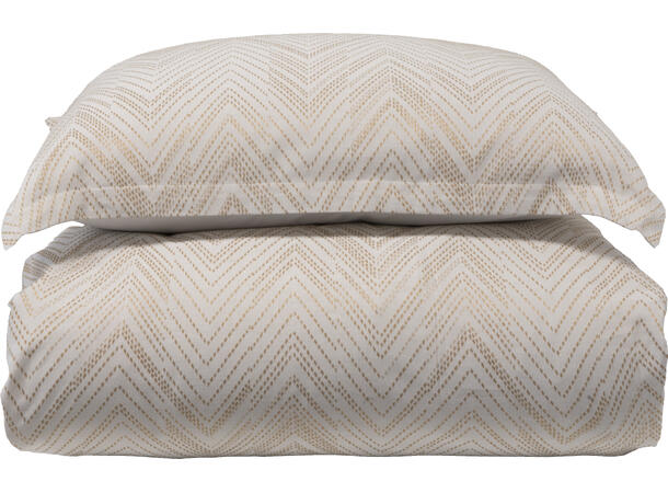 Halvor Bakke Zeva sengesett 140x200/50x70 Lys sand 