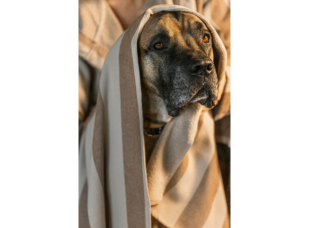 Gustav Ovland Cara strandhåndkle 86x150 Rust 
