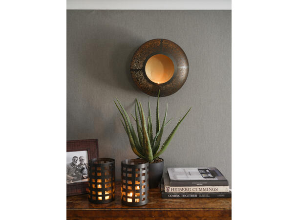 Halvor Bakke ramme i skinn IV foto 13x18 25x30 skinn med flett 