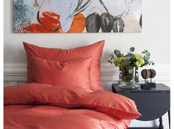 Borås Cotton Cloud putevar 50x70 Orange / Langusta 