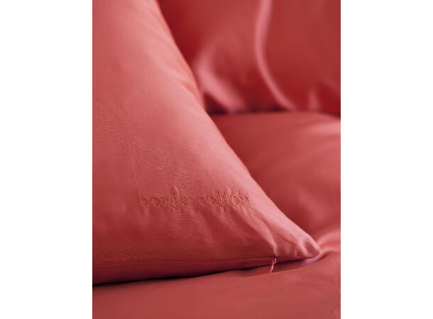 Borås Cotton Cloud putevar 50x70 Orange / Langusta 