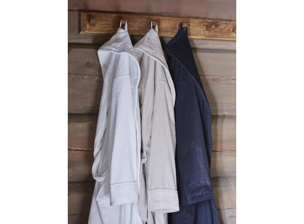 Halvor Bakke Clifton badekåpe S/M Hvit / Brilliant white 