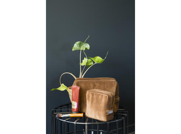 Melior toalettmappe Liten Cognac 