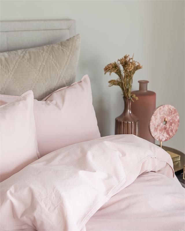 Breeze sengesett fra Borås Cotton i rosa