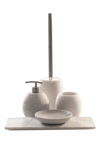 Turiform Anemone fat Hvit marmor