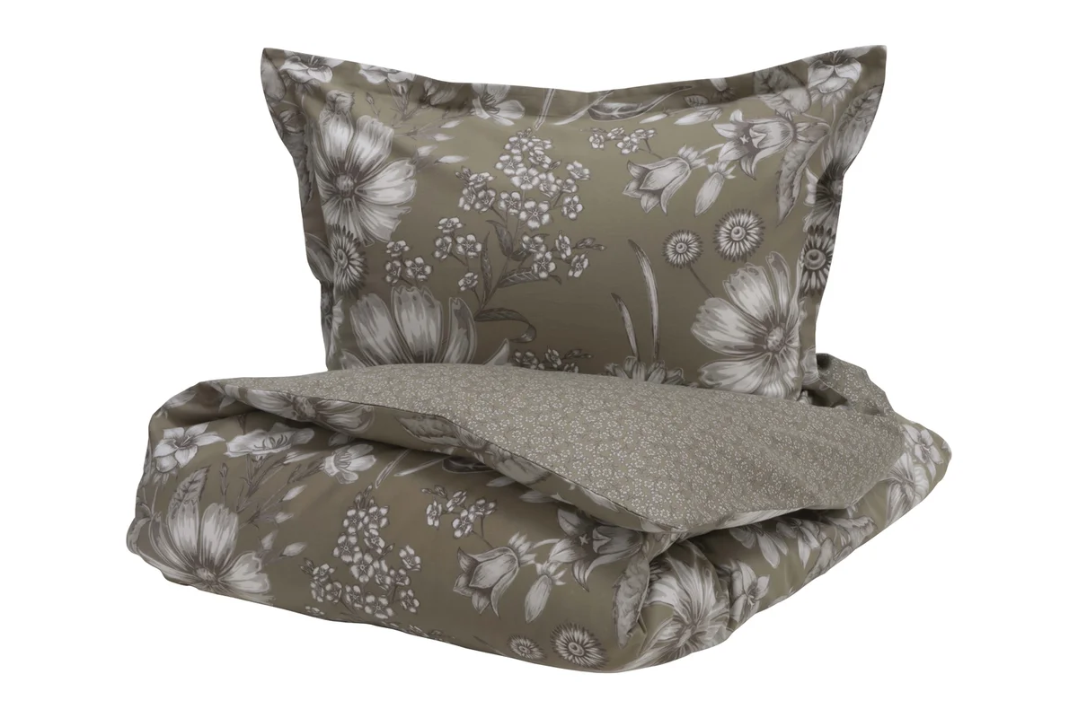 Borås Cotton Siena sengesett 140x220/50x70 Beige 