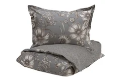 Borås Cotton Siena sengesett 200x220/2*50x70 Grå