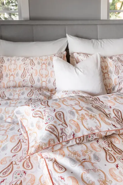 Borås Cotton Fabiola sengesett 140x200/50x70 Rosa 