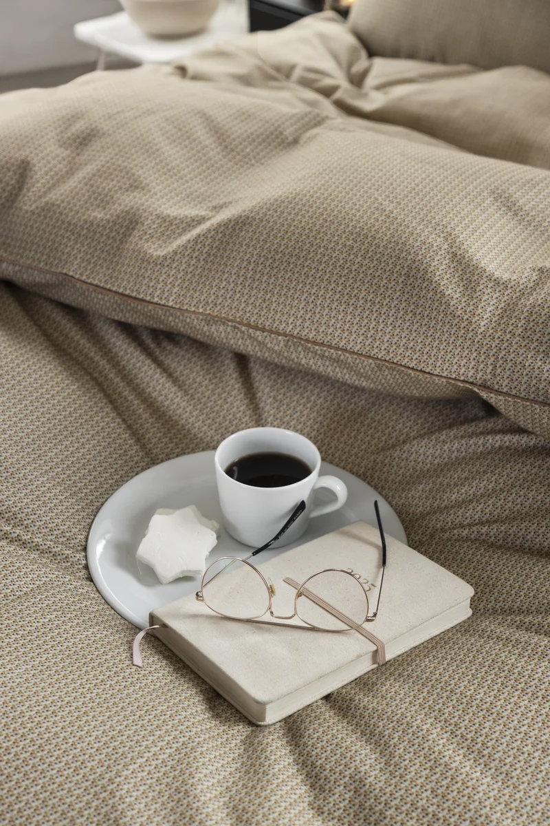 Borås Cotton Enzo sengesett 200x220/2*50x70 Beige 