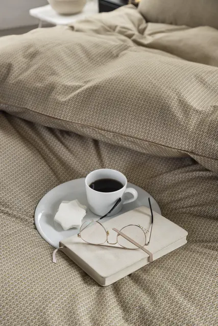 Borås Cotton Enzo sengesett 140x220/50x70 Beige 