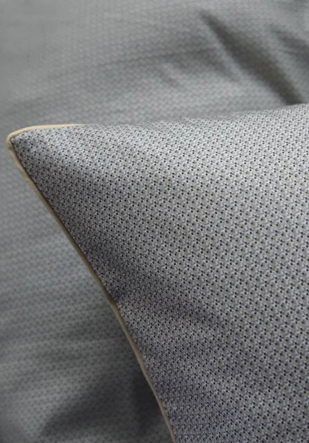Borås Cotton Enzo sengesett 140x200/50x70 Grå 