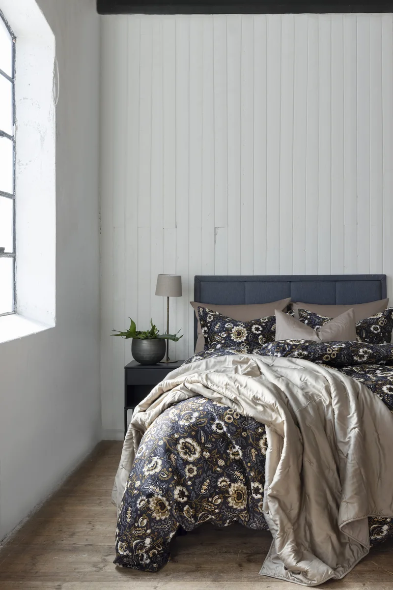Borås Cotton Livia sengesett 140x200/50x70 Grå 