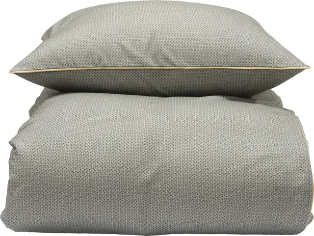 Borås Cotton Enzo sengesett 140x200/50x70 Grå 