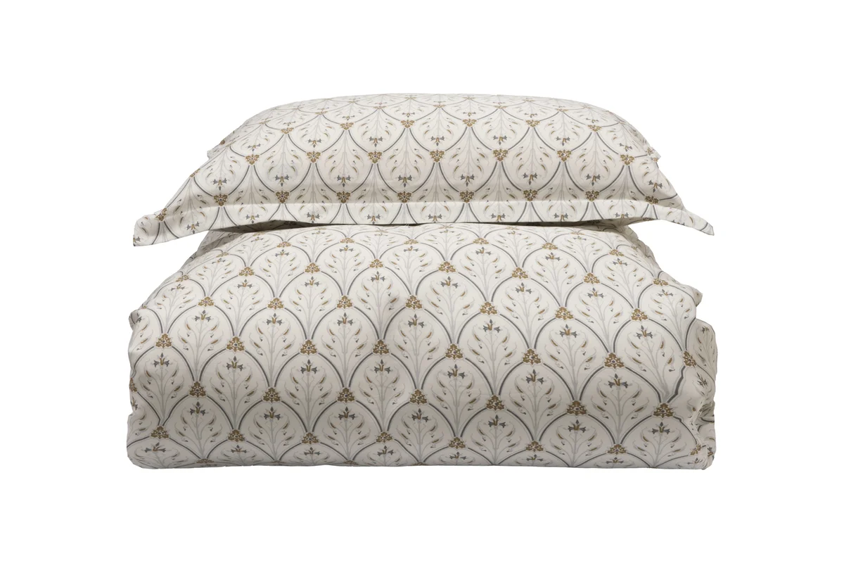 Borås Cotton Marino sengesett 140x200/50x70 Grå 