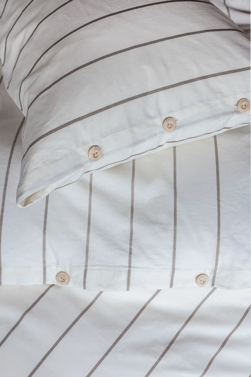 Borås Cotton Royan sengesett 140x200/50x70 Beige 