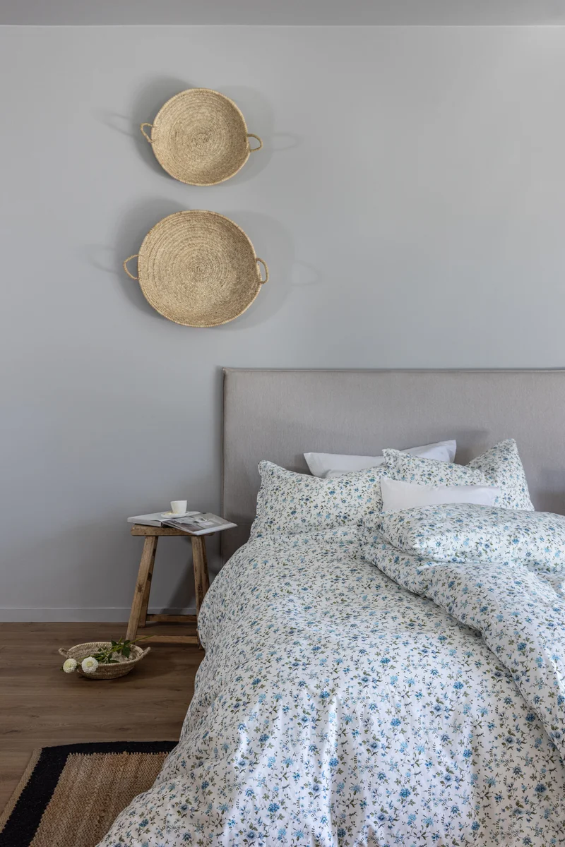 Borås Cotton Veneda sengesett 140x220/50x70 Blå 
