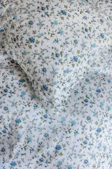 Borås Cotton Veneda sengesett 140x220/50x70 Blå