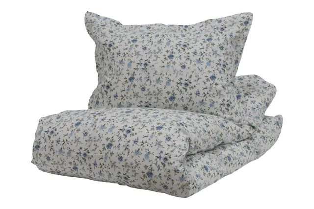 Borås Cotton Veneda sengesett 140x220/50x70 Blå 