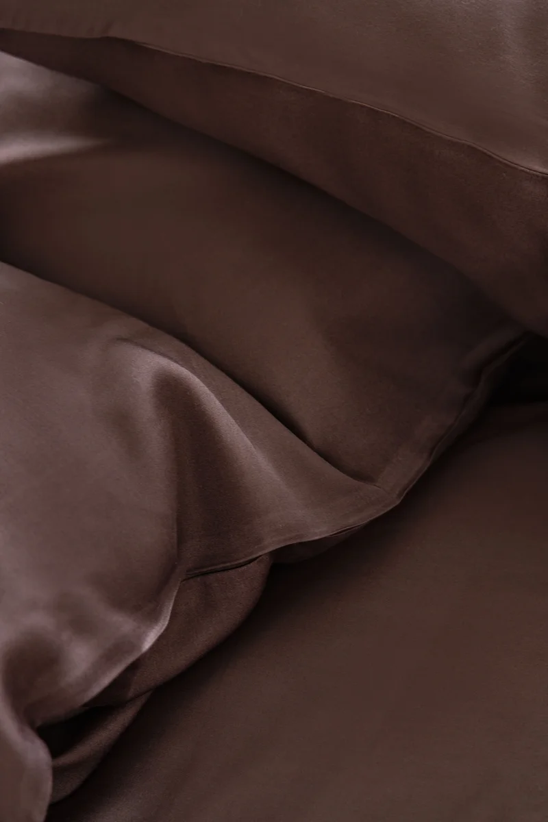 Borås Cotton Bliss sengesett 140x200/50x70 Brun 