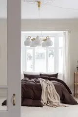 Borås Cotton Bliss sengesett 140x200/50x70 Brun