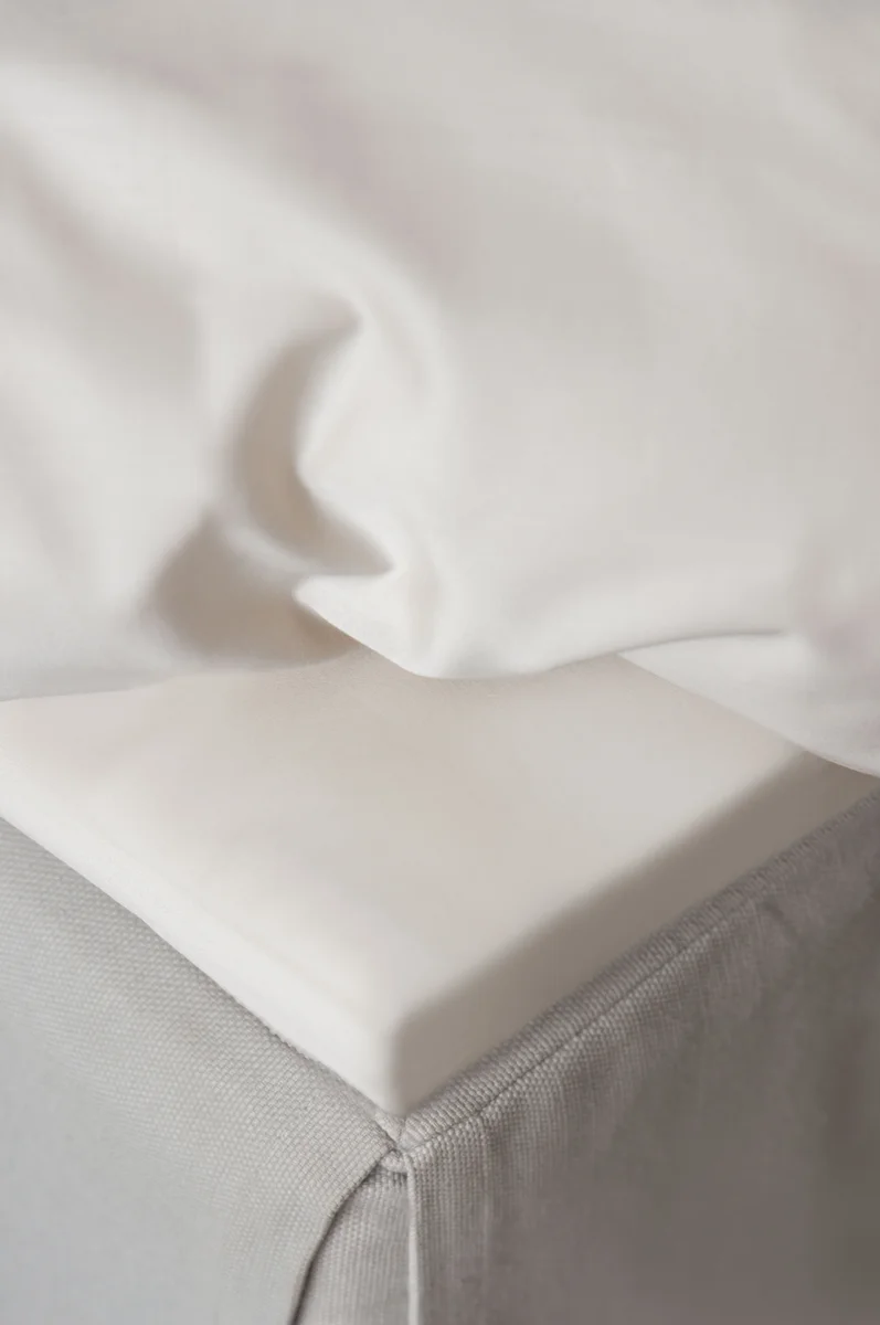Borås Cotton Cloud konvoluttlaken 150x200 Lys beige 