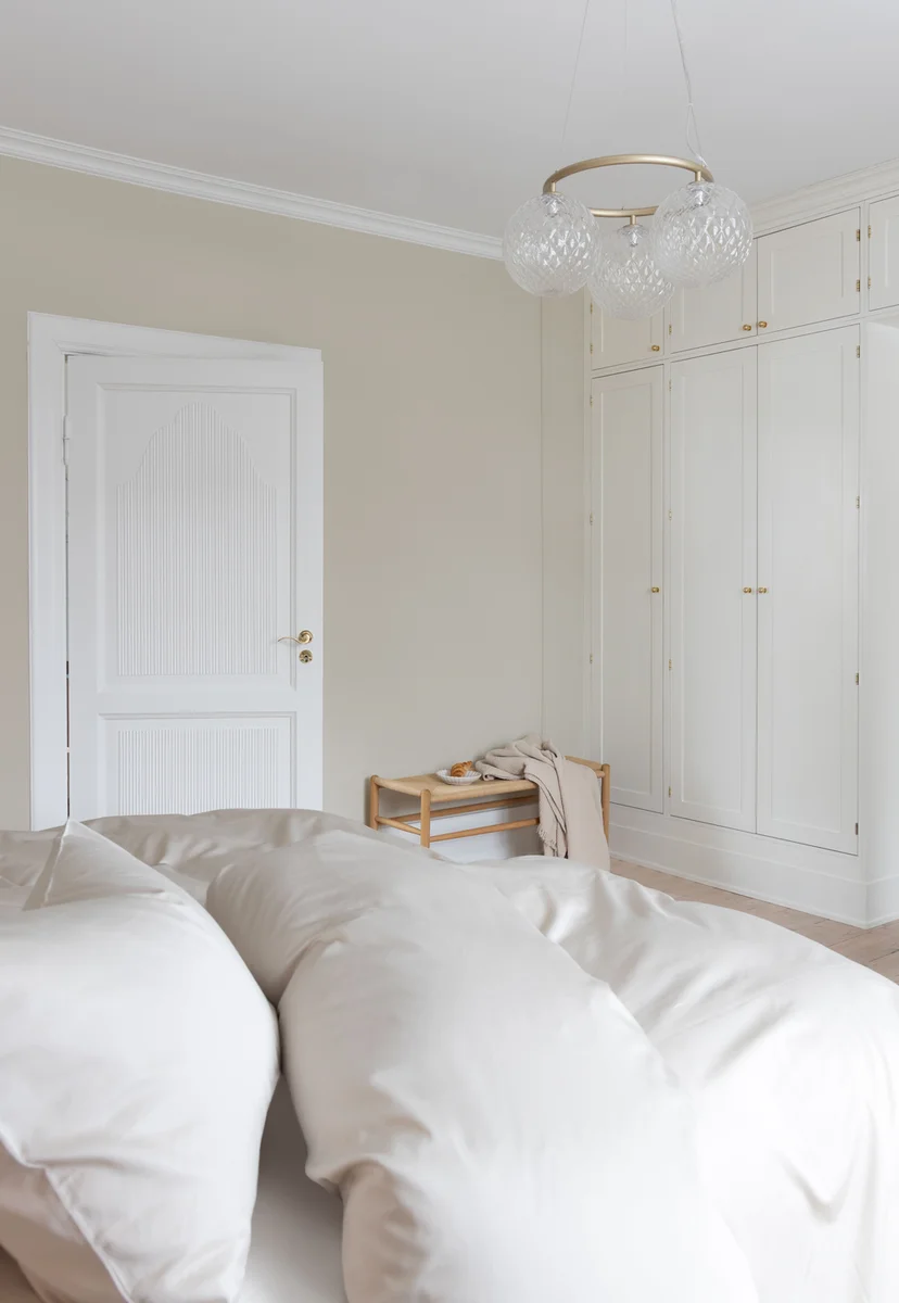 Borås Cotton Cloud sengesett 140x200/50x70 Lys beige 