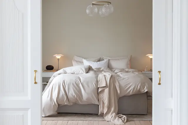 Borås Cotton Torino sengeteppe 160x260 Beige 