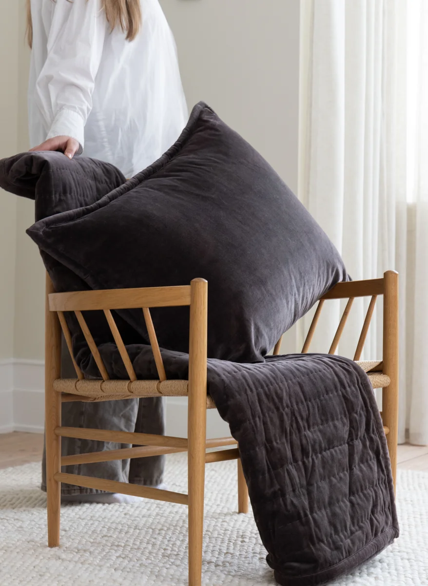 Borås Cotton Noor sengeteppe 140x260 Brun 