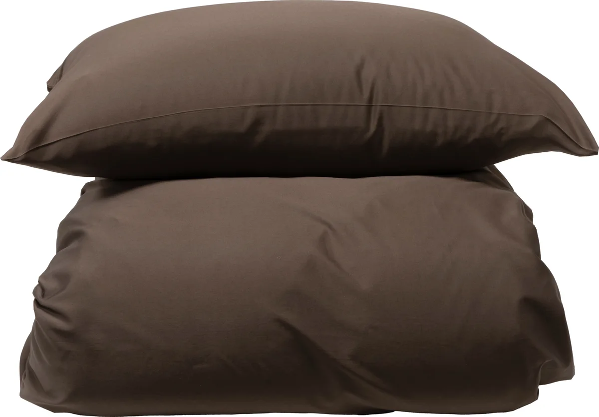 Borås Cotton Cloud sengesett 140x200/50x70 Brun 