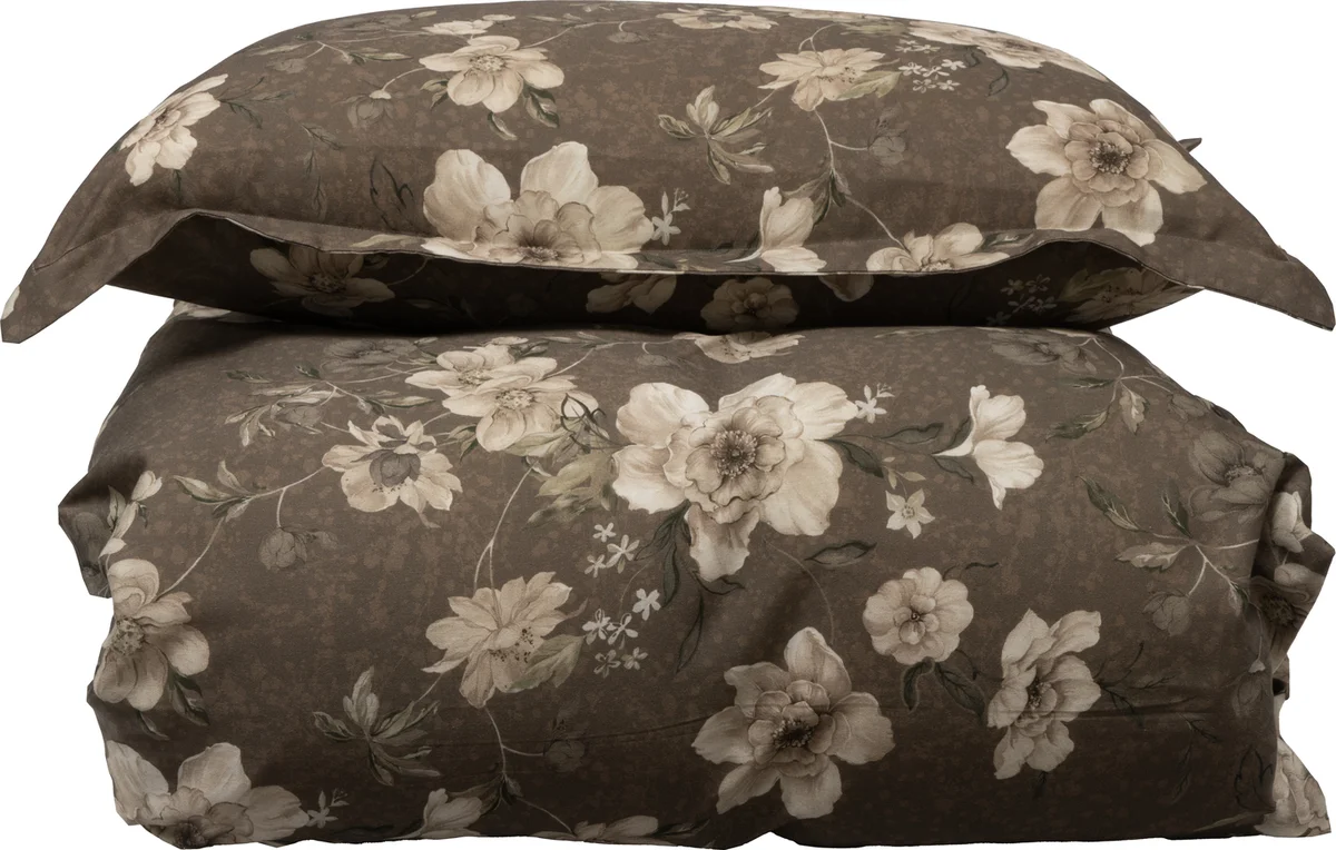 Borås Cotton Oline sengesett 140x220/50x70 Brun 