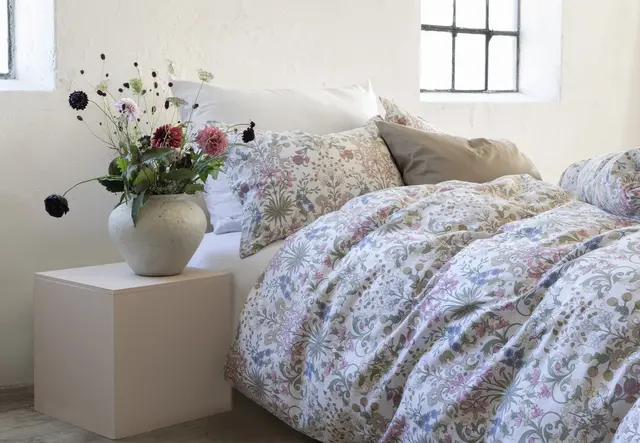 Borås Cotton Beatrice sengesett 140x200/50x70 Multi 