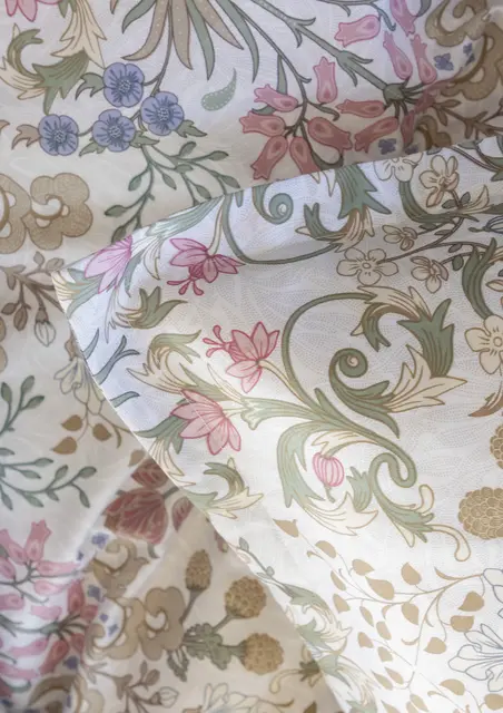 Borås Cotton Beatrice sengesett 140x200/50x70 Multi 