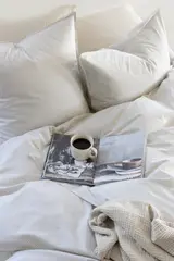 Borås Cotton Cille sengesett 140x200/50x70 Beige