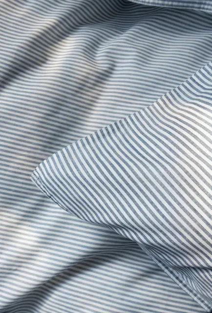 Borås Cotton Cille sengesett 140x200/50x70 Blå 